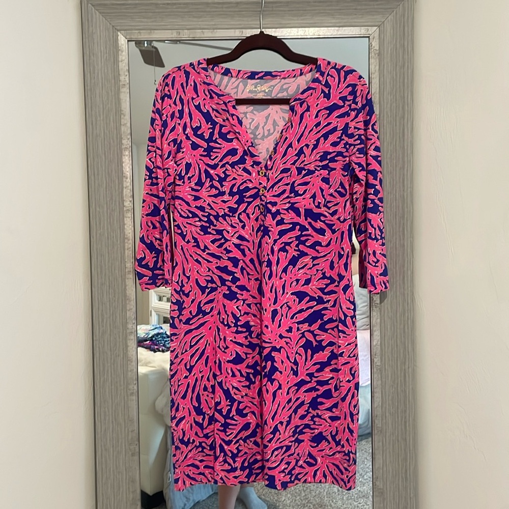 Lilly Pulitzer Coral Dress (Medium)